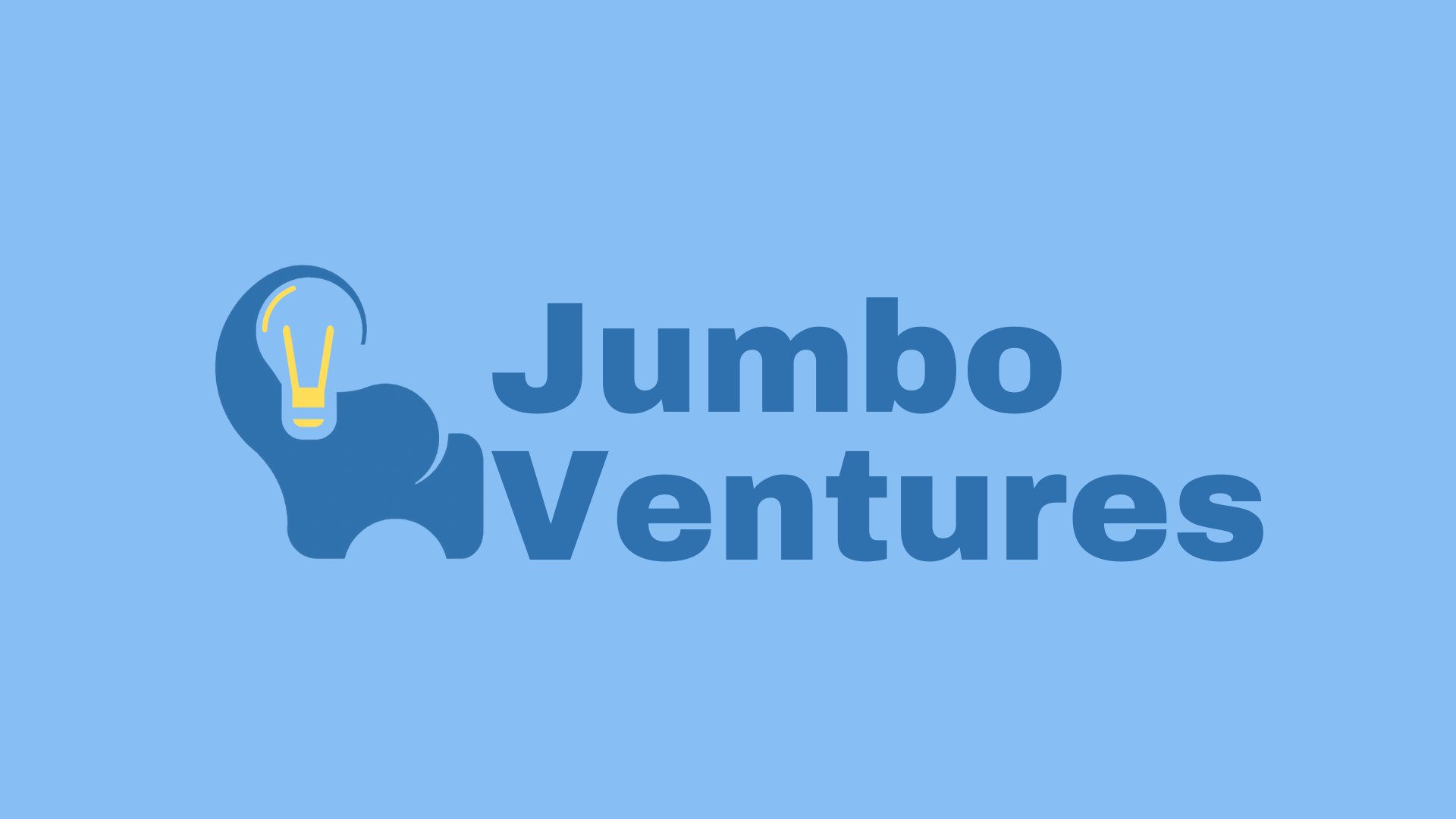Jumbo Ventures elephant and lightbulb logo